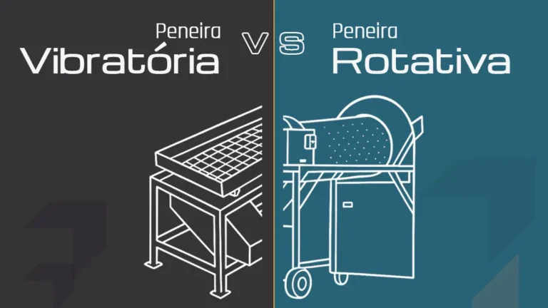 comparativo peneiera elétrica vs peneira vibratória